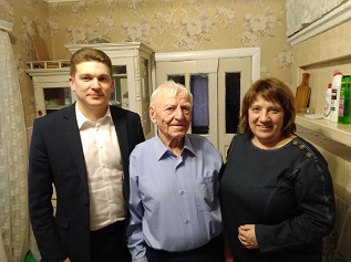 Ветерану Великой Отечественной Николаю Гурьеву — 96 лет! Ветерану Великой Отечественной Николаю Гурьеву — 96 лет!
