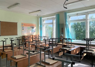 В школах Приморского района завершаются ремонты В школах Приморского района завершаются ремонты