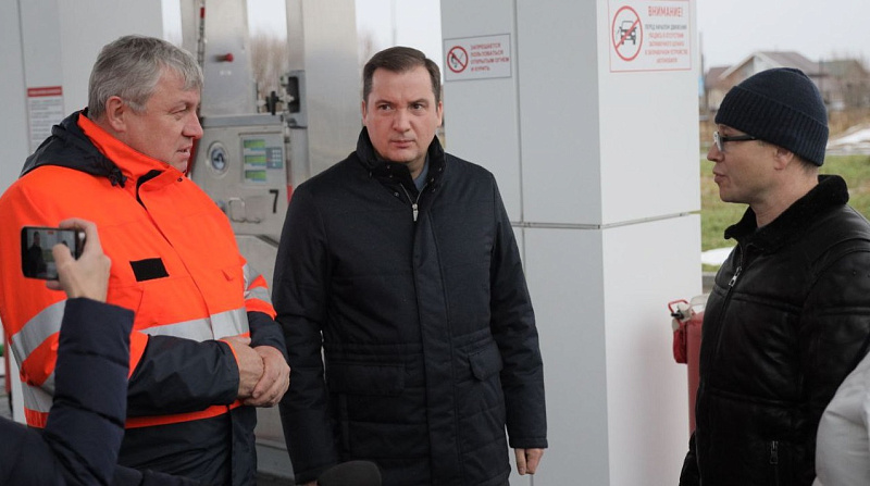 В Архангельской области развивают сеть заправок, работающих на экологически безопасном топливе