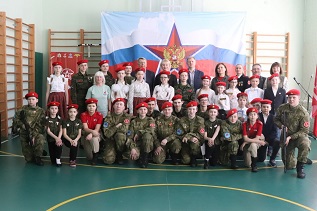 Торжественное открытие военно-патриотического клуба Торжественное открытие военно-патриотического клуба