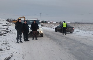 В Приморском районе состоялся профилактический рейд в район Унской губы