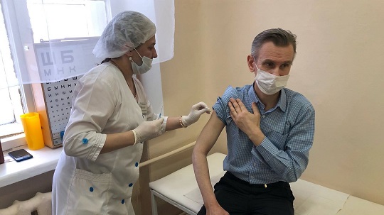 Жители Соловков прошли первый этап вакцинации от новой коронавирусной инфекции