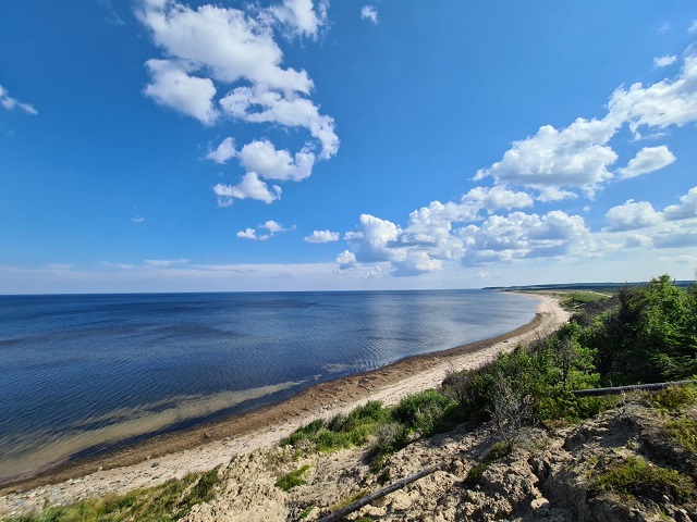 Валентина Рудкина посетила летний берег Белого моря с рабочим визитом