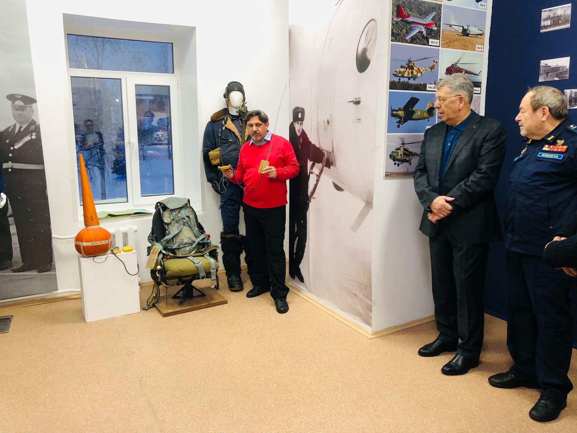 Васьковский СДК Приморского района приглашает посетить новую интерактивную выставку «На защите воздушных рубежей Севера»
