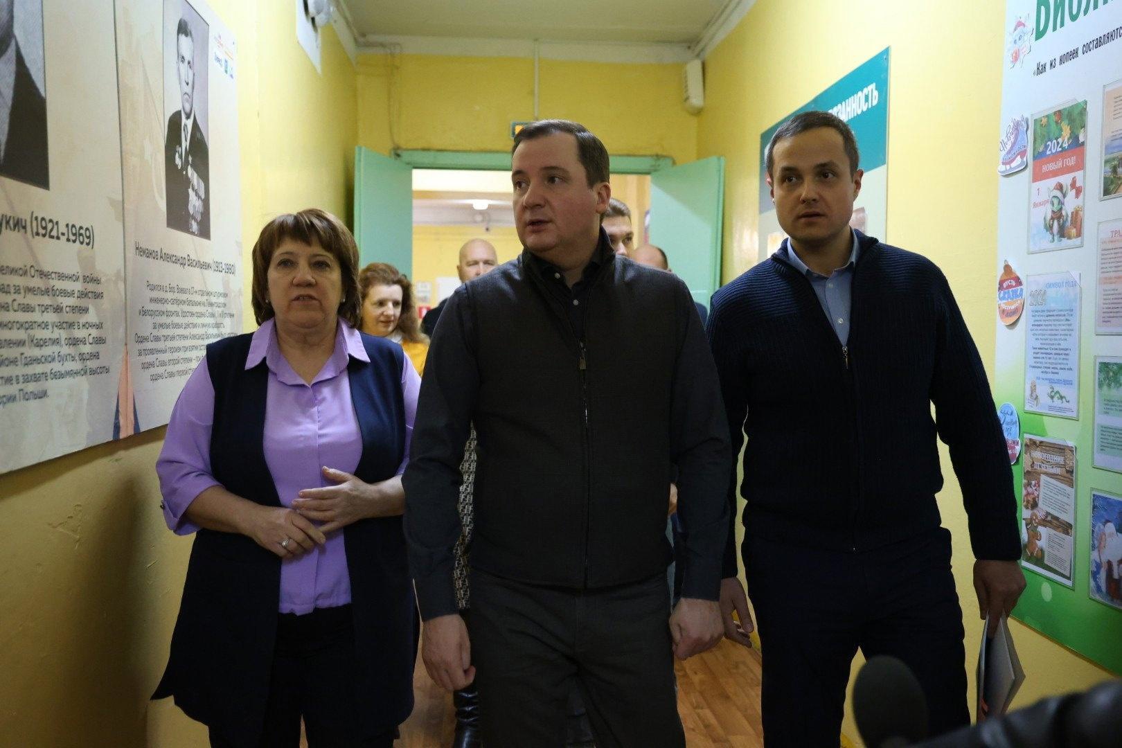 Глава региона Александр Цыбульский посетил с рабочей поездкой Приморский округ