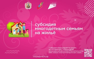 За воспитание 7 детей семья может получить в соцзащите субсидию на жильё