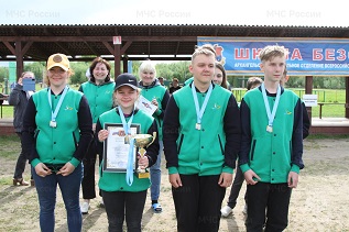 Талажская школа – победитель областных соревнований «Школа безопасности»