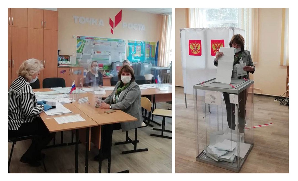 Валентина Рудкина приняла участие в выборах