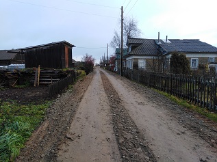 Завершен ремонт дороги в д. Глинник